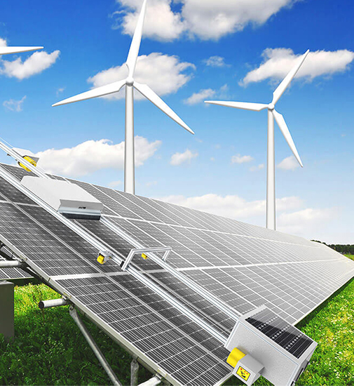 Photovoltaic cleaning robot