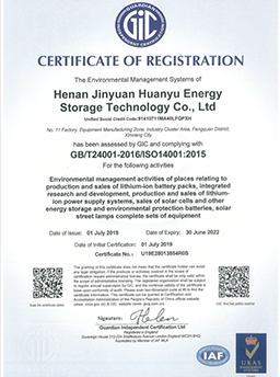 Environmental Management System Certification